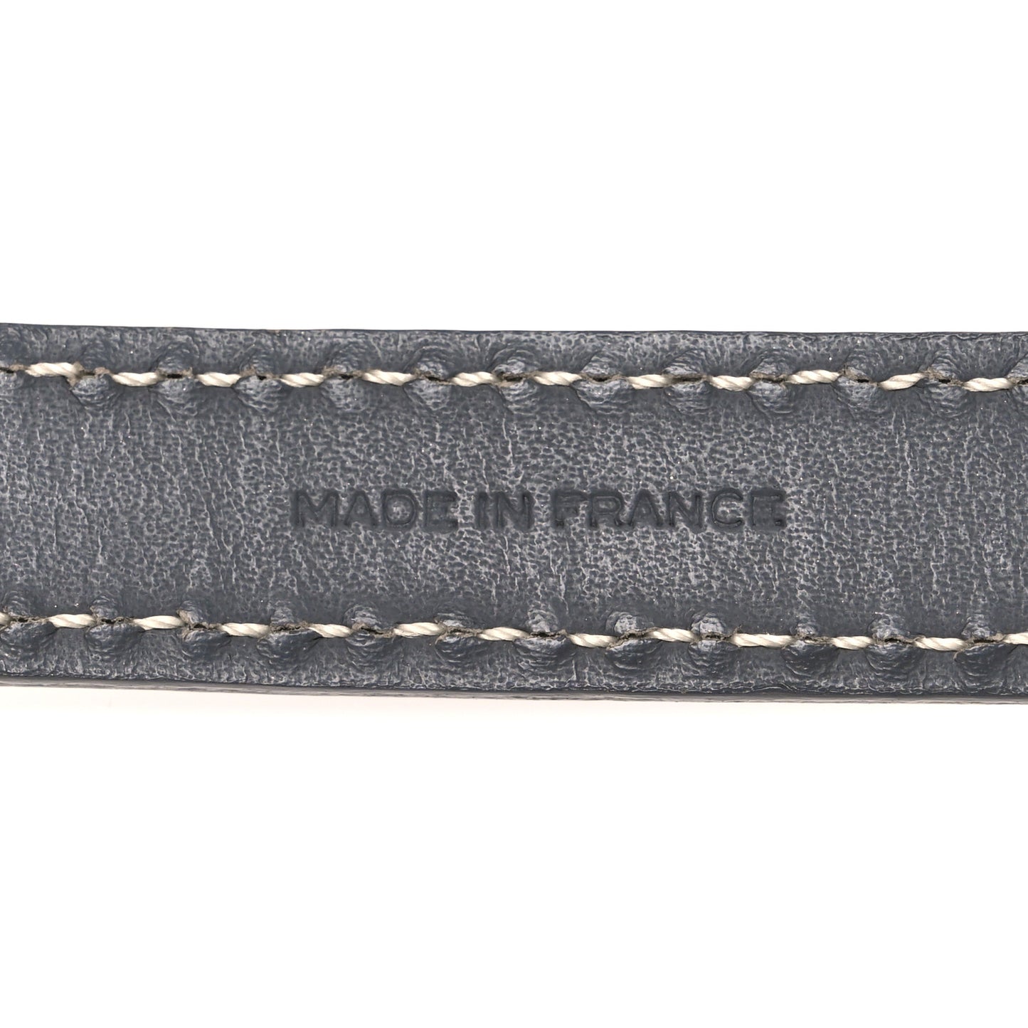 Calfskin Adjustable Shoulder Strap Grey