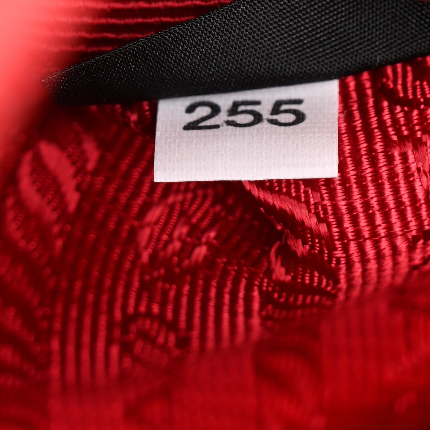 Tessuto Nylon Mini Re-Edition 2000 Bag Rosso