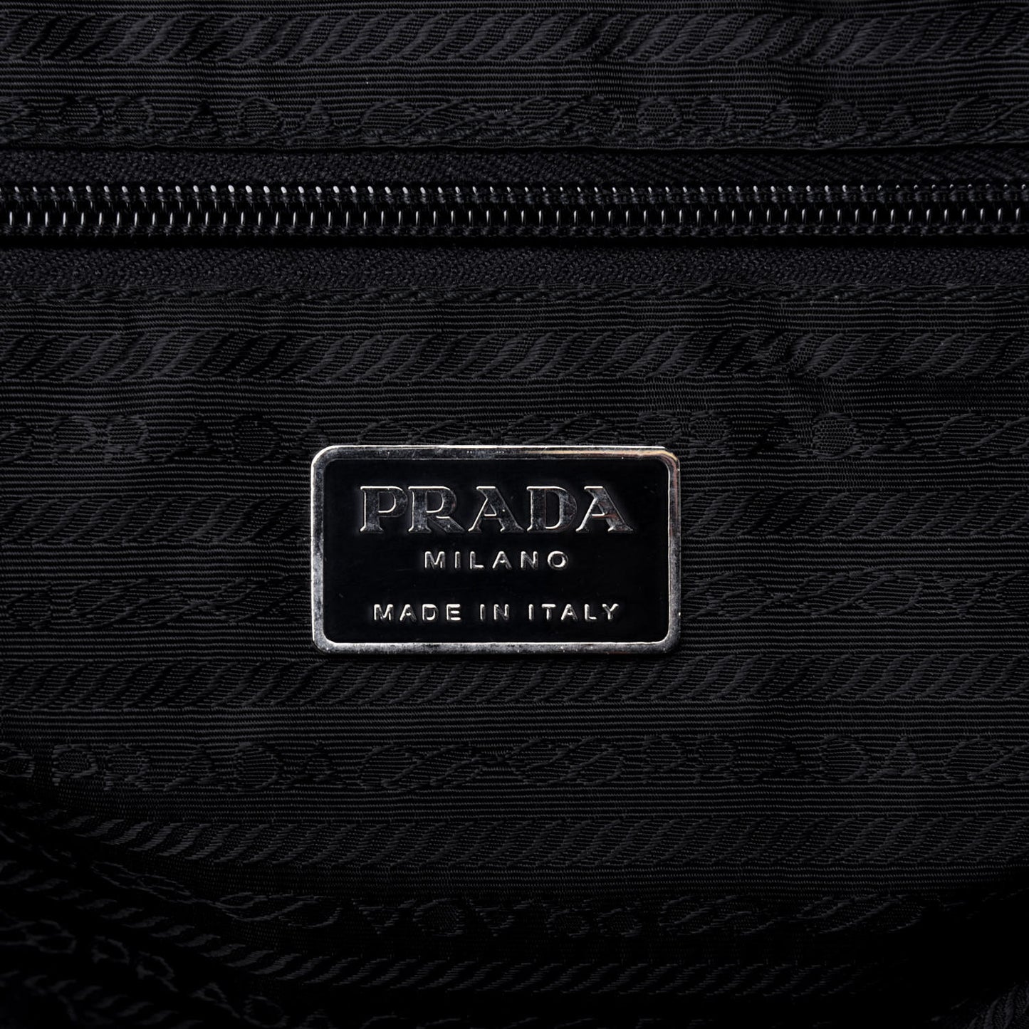 Tessuto Nylon Sport Shoulder Bag Black