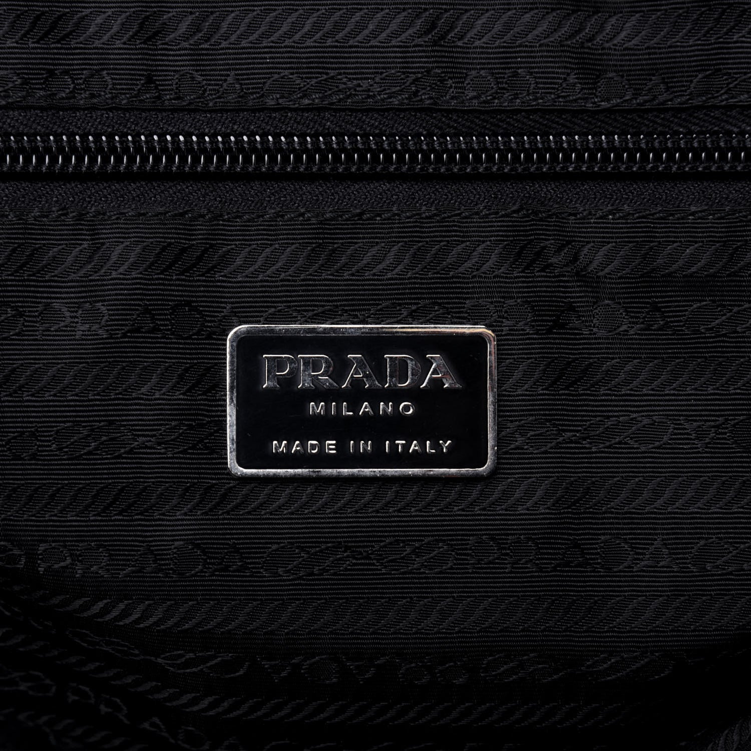 Prada Tessuto Nylon Sport Shoulder Bag Black 5 of 10