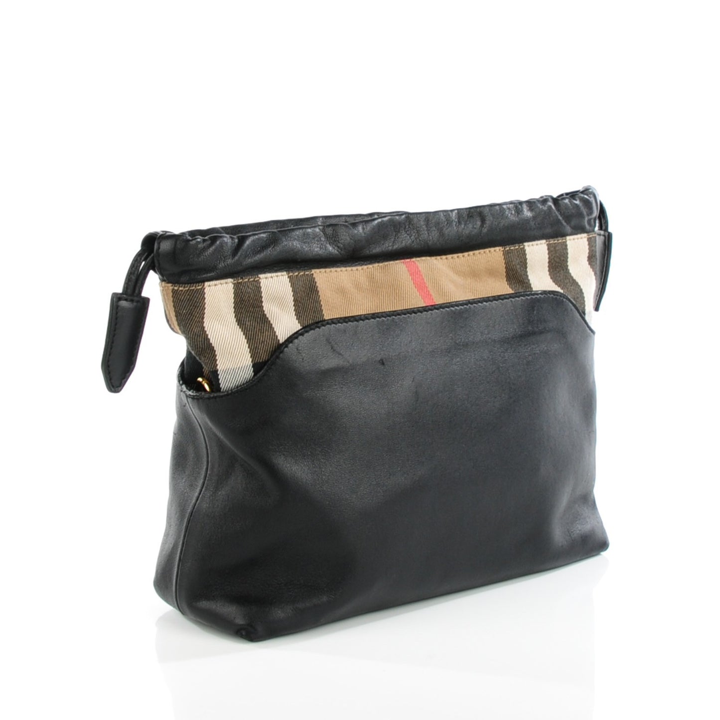 Calfskin House Check Little Crush Black