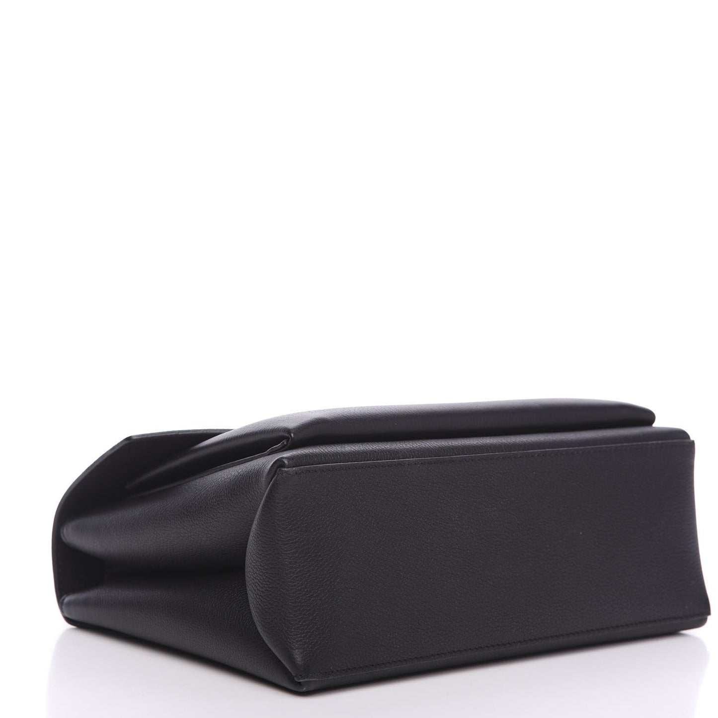 Soft Calfskin My Lockme Top Handle Black