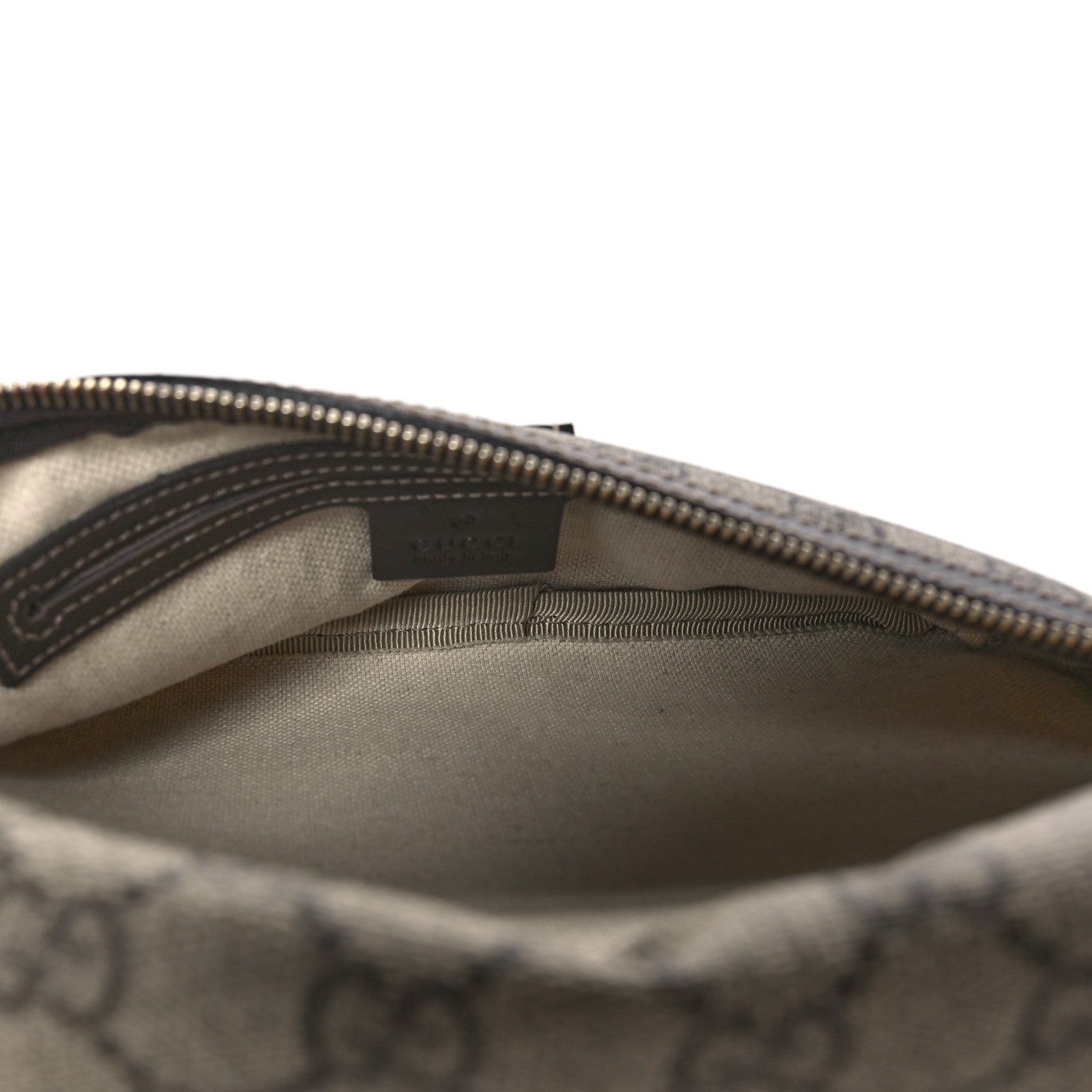 Gucci GG Supreme Monogram Belt Bag Dark Brown 5 of 10