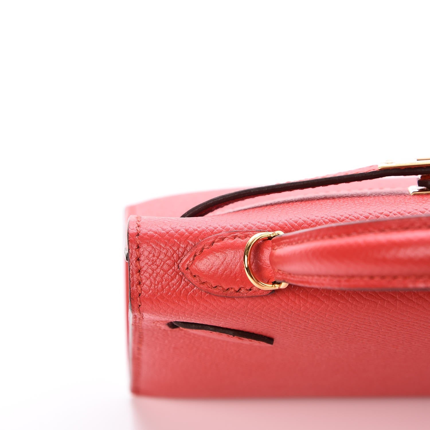 Hermes Epsom Mini Kelly Sellier 20 Rouge Tomate 16 of 29