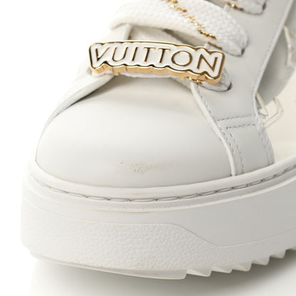 Louis Vuitton Monogram PVC Time Out Sneakers 38.5 Gold 13 of 16