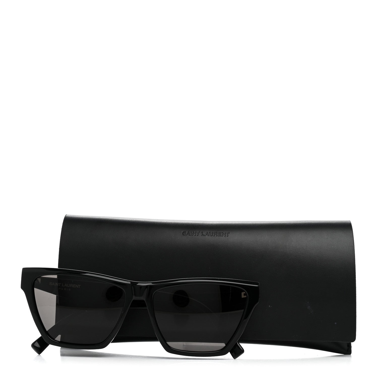 Saint Laurent New Wave SLM103 Kate Cat Eye Sunglasses Black 8 of 8
