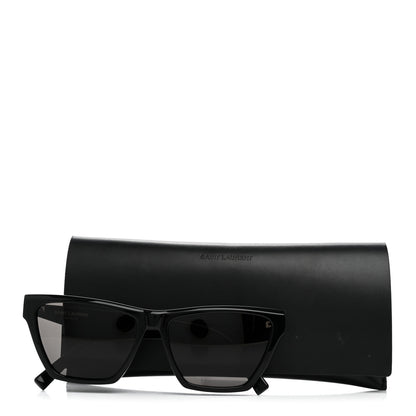 Saint Laurent New Wave SLM103 Kate Cat Eye Sunglasses Black 8 of 8