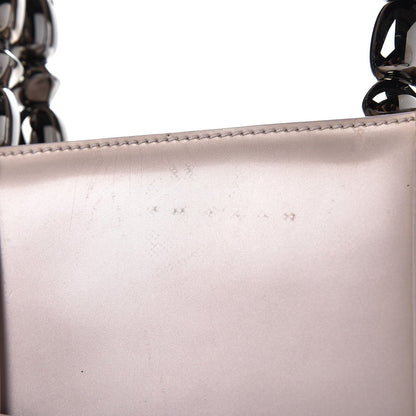 Christian Dior Patent Beaded Malice Tote Light Purple 10 of 11