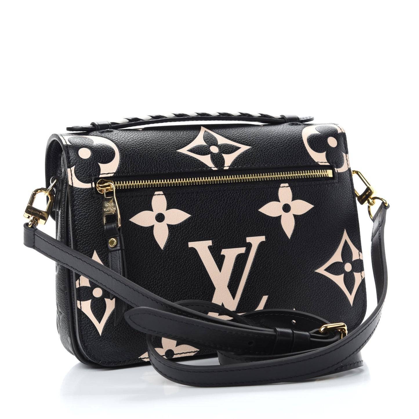 Empreinte Monogram Giant Crafty Pochette Metis Black Creme
