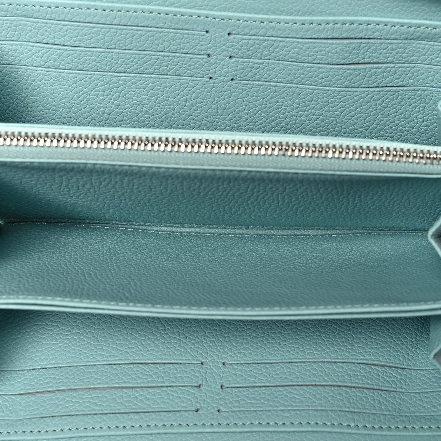 Louis Vuitton Empreinte Monogram Summer Stardust Zippy Wallet Water Green 5 of 7
