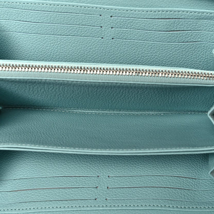 Louis Vuitton Empreinte Monogram Summer Stardust Zippy Wallet Water Green 5 of 7