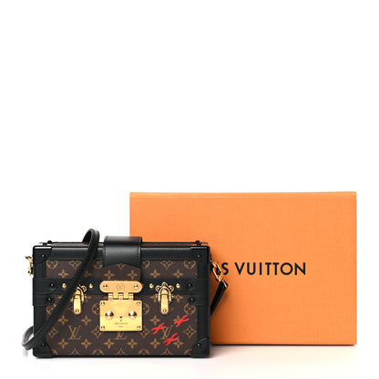 Louis Vuitton Monogram Petite Malle Black 9 of 9