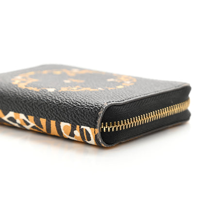 Louis Vuitton Monogram Giant Jungle Zippy Coin Purse Black 16 of 18