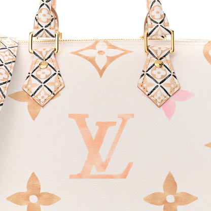 Louis Vuitton Monogram Giant By The Pool 2.0 Speedy Bandouliere 25 Beige 7 of 10