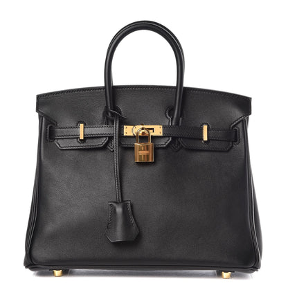 Hermes Swift Birkin 25 Black 1 of 31
