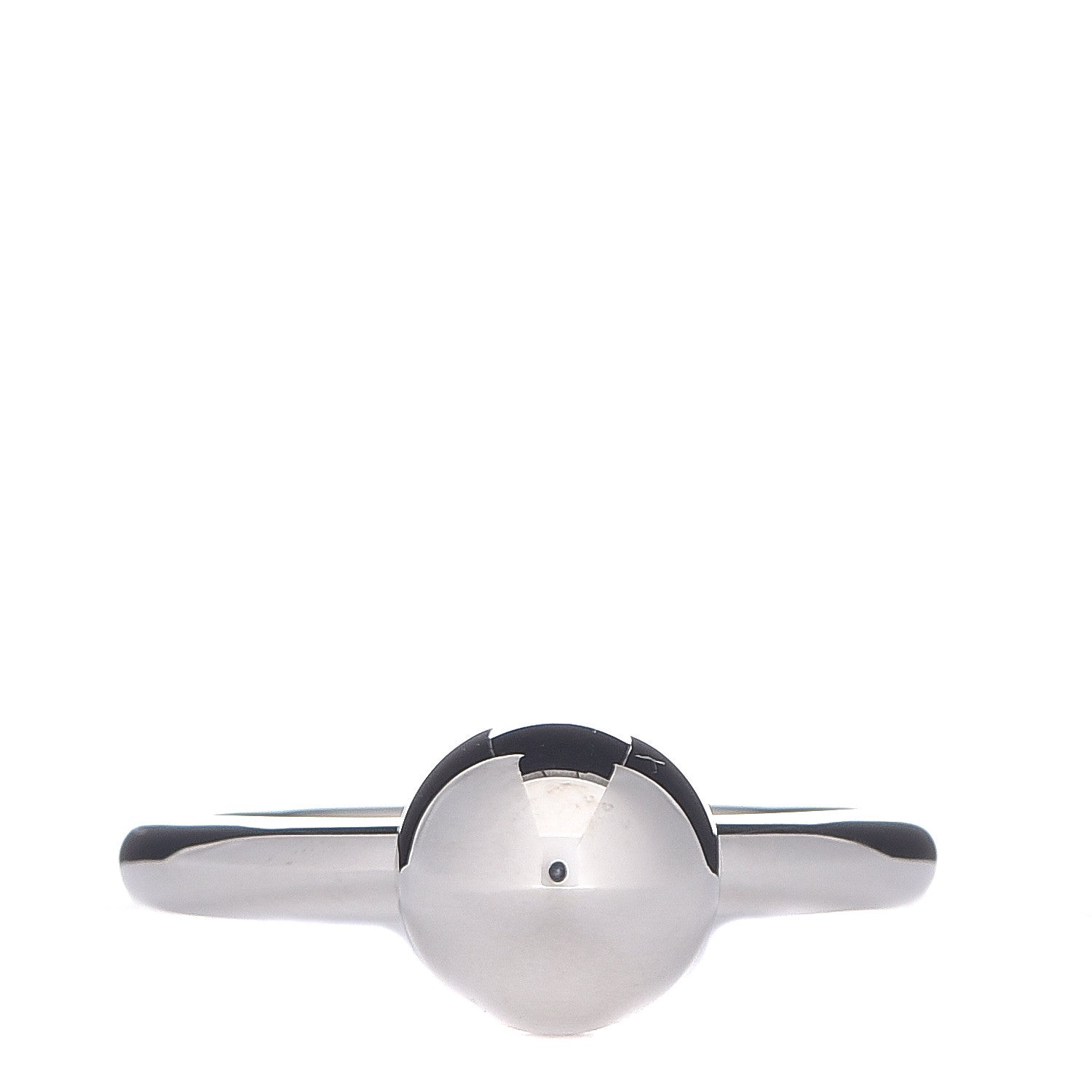 Tiffany Sterling Silver 8mm HardWear Ball Ring 50 5.5 1 of 6