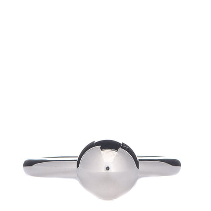 Tiffany Sterling Silver 8mm HardWear Ball Ring 50 5.5 1 of 6
