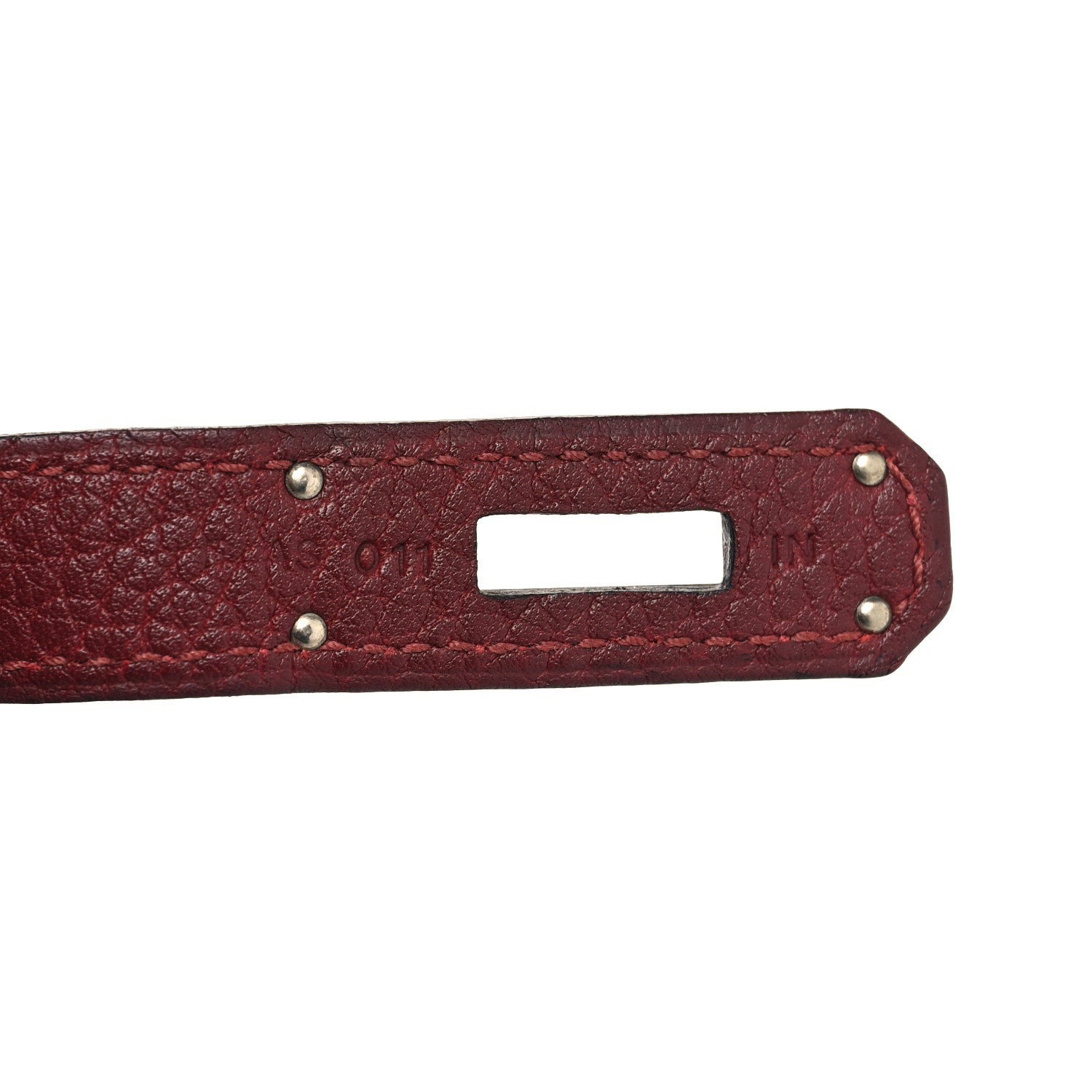 Hermes Fjord BIRKIN 30 Rouge H 7 of 14