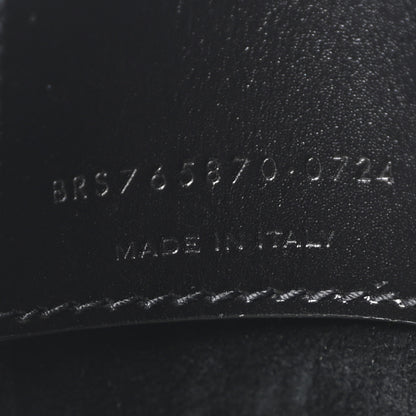 Saint Laurent Shiny Calfskin Le 37 Mini Bucket Bag Black 7 of 10