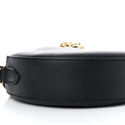 Versace Calfskin La Medusa Round Camera Bag Black 8 of 10