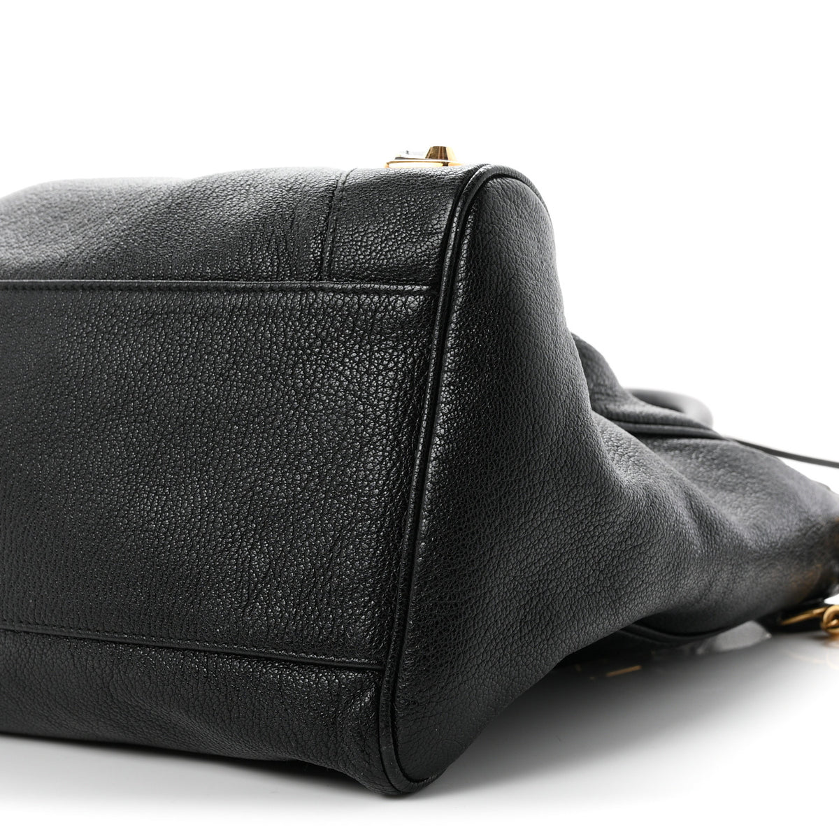 Balenciaga Chevre Gold Metallic Edge Hardware Velo Black 11 of 11