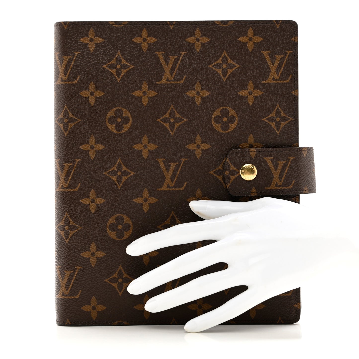 Monogram Large Ring Agenda Cover