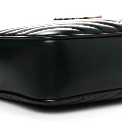 Saint Laurent Calfskin Matelasse Monogram Lou Camera Bag Black 15 of 19