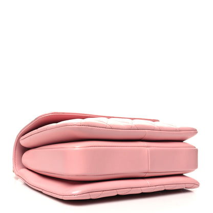 Chanel Lambskin Quilted Small Trendy CC Flap Dual Handle Bag Light Pink 4 of 11