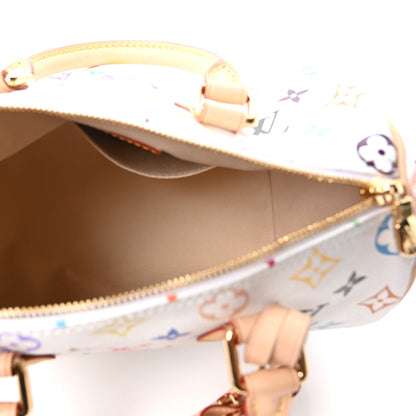 Louis Vuitton LV X TM Monogram Multicolor Speedy Bandouliere 25 White 5 of 9
