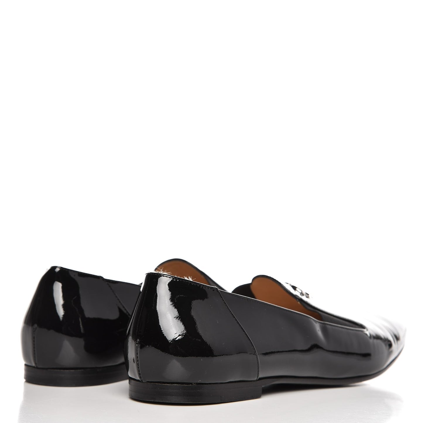 Patent CC Loafers 40.5 Black