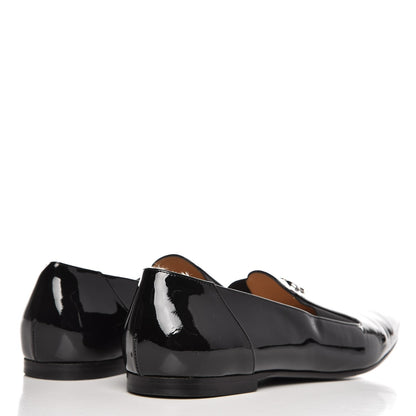 Chanel Patent CC Loafers 40.5 Black 4 of 10