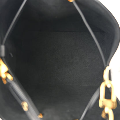 Louis Vuitton Empreinte Monogram Giant Crafty Neonoe MM Creme Black 6 of 12