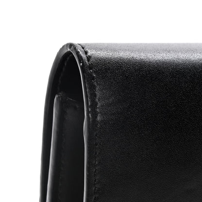 Fendi Vitello Liberty Lucido F is Fendi Medium Envelope Wallet on Chain Black 16 of 16