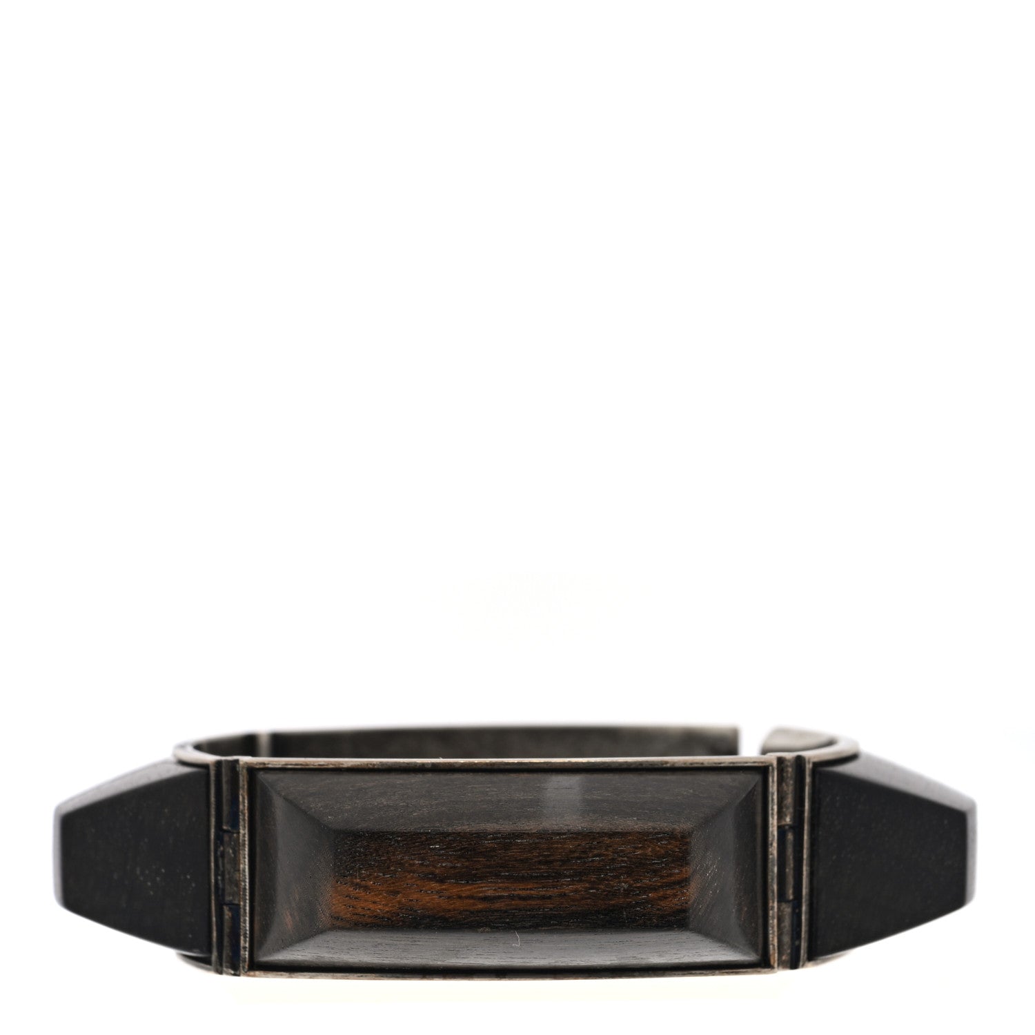 Saint Laurent Wooden Bracelet Black 1 of 5