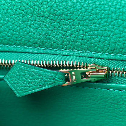 Hermes Togo Kelly Retourne 25 Menthe 26 of 36