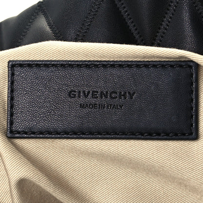 Givenchy Rubber Effect Canvas Quilted Duo Shopper Tote Black 6 of 11