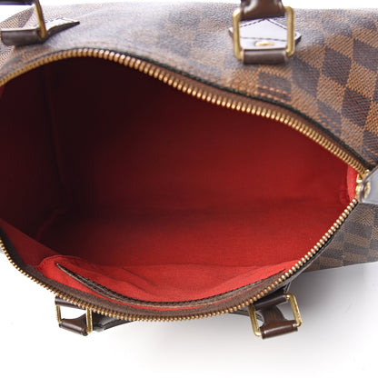 Louis Vuitton Damier Ebene Speedy 30 4 of 12