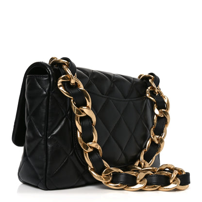 Chanel Lambskin Quilted Large CC Funky Town Flap Black 3 of 11