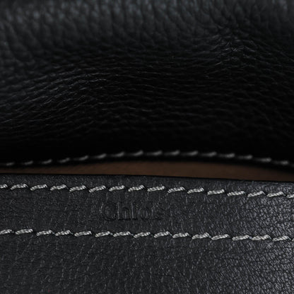 Chloe Calfskin Medium Marcie Round Crossbody Bag Black 6 of 8