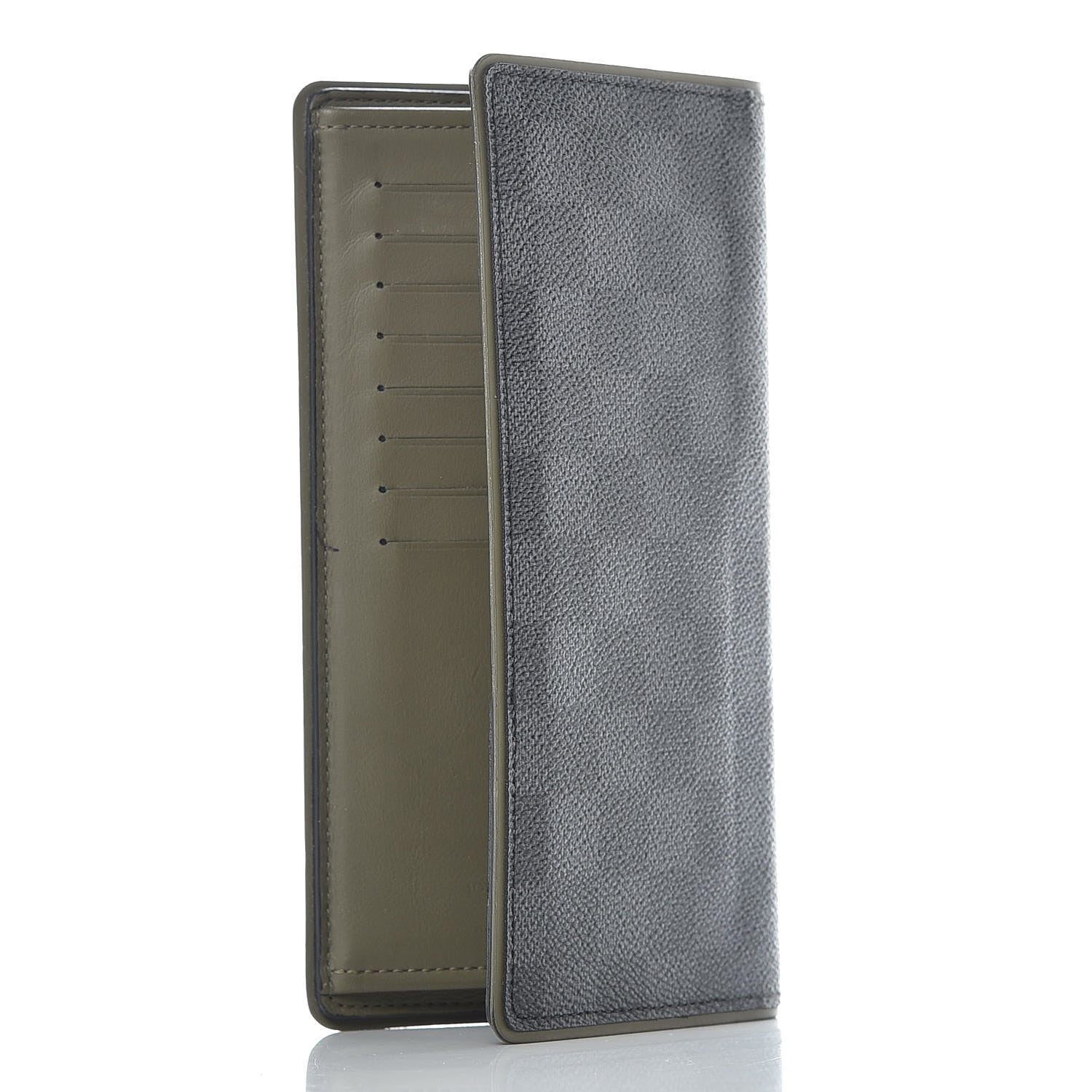 Louis Vuitton Damier Graphite Brazza Wallet Kaki 3 of 10