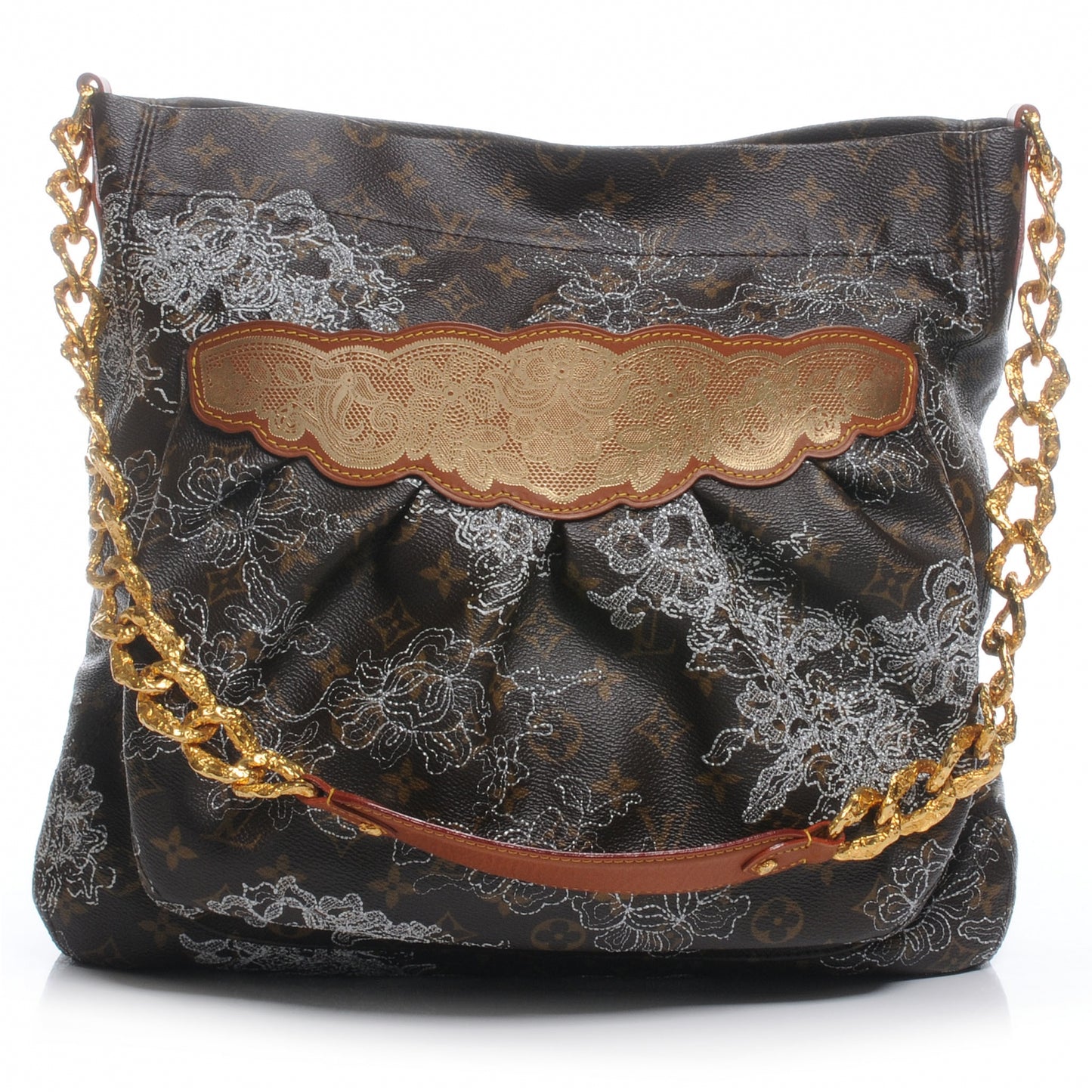 Monogram Dentelle Fersen Silver