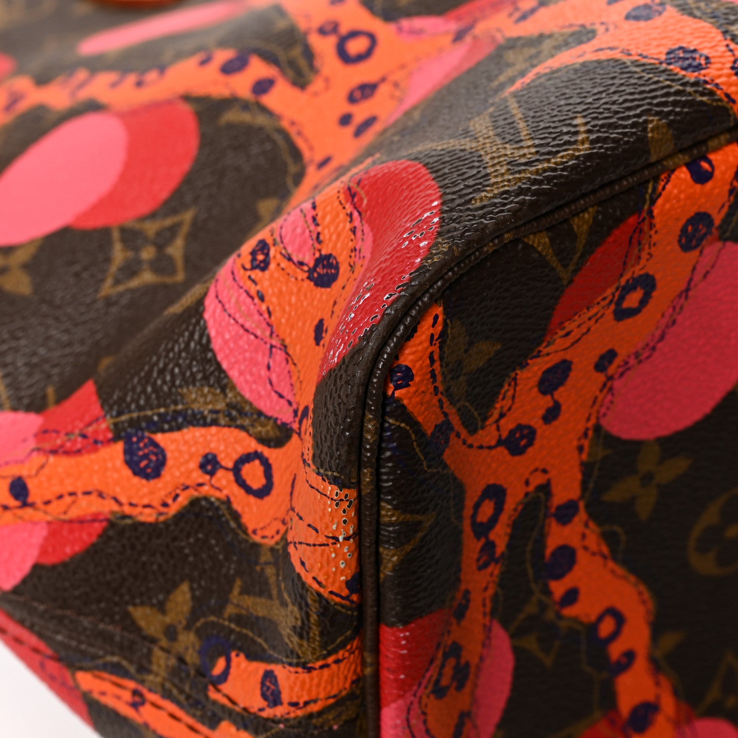 Louis Vuitton Monogram Ramages Neverfull MM 12 of 16