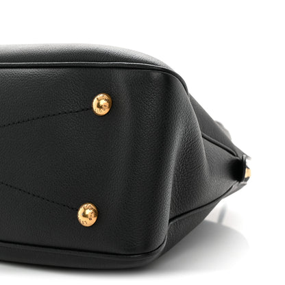 Louis Vuitton Grained Calfskin Low Key Duffle Tote Black 9 of 9