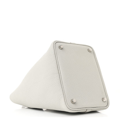Hermes Taurillon Clemence Picotin Lock 18 PM Gris Perle 4 of 11