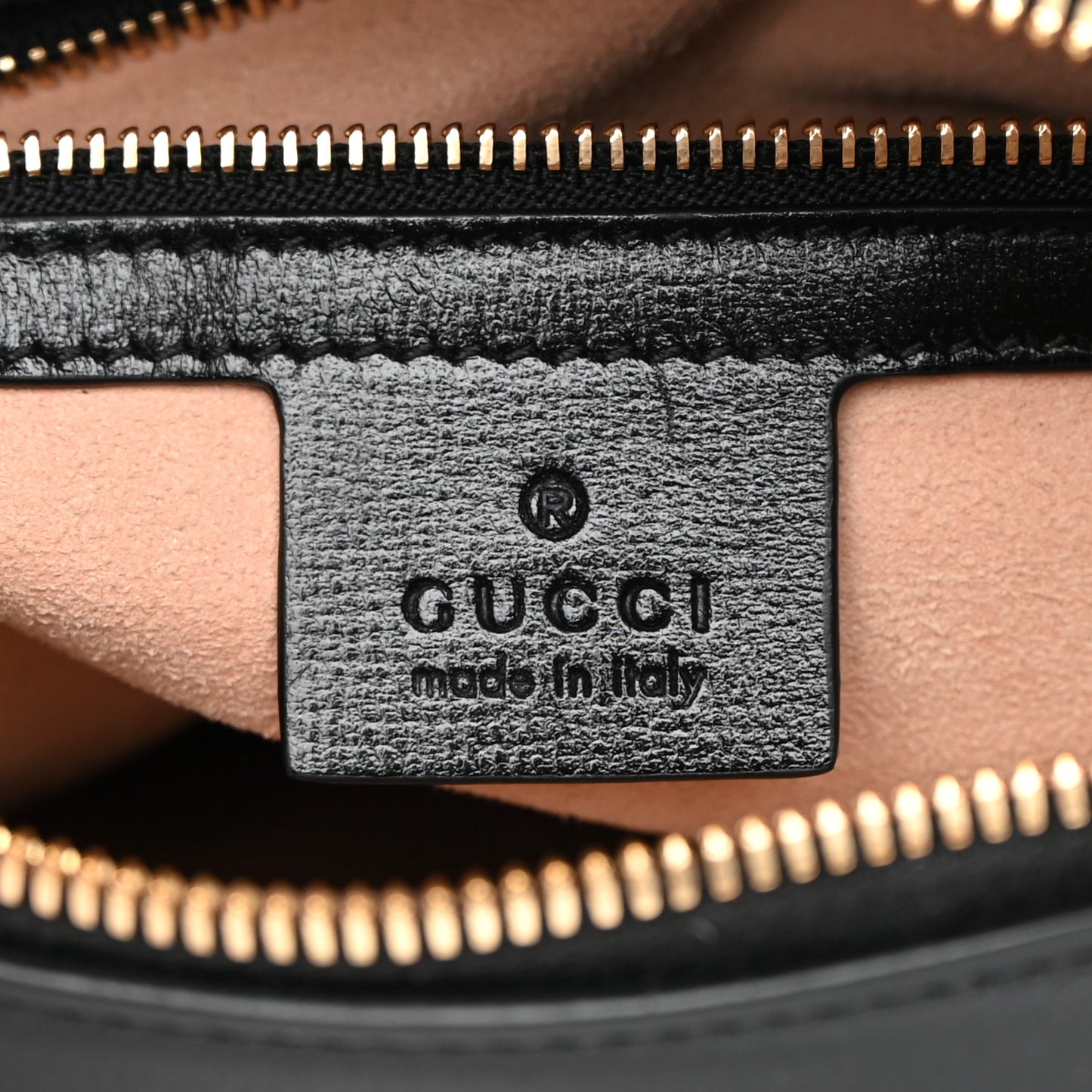 Textured Calfskin Small Horsebit 1955 Shoulder Bag Black