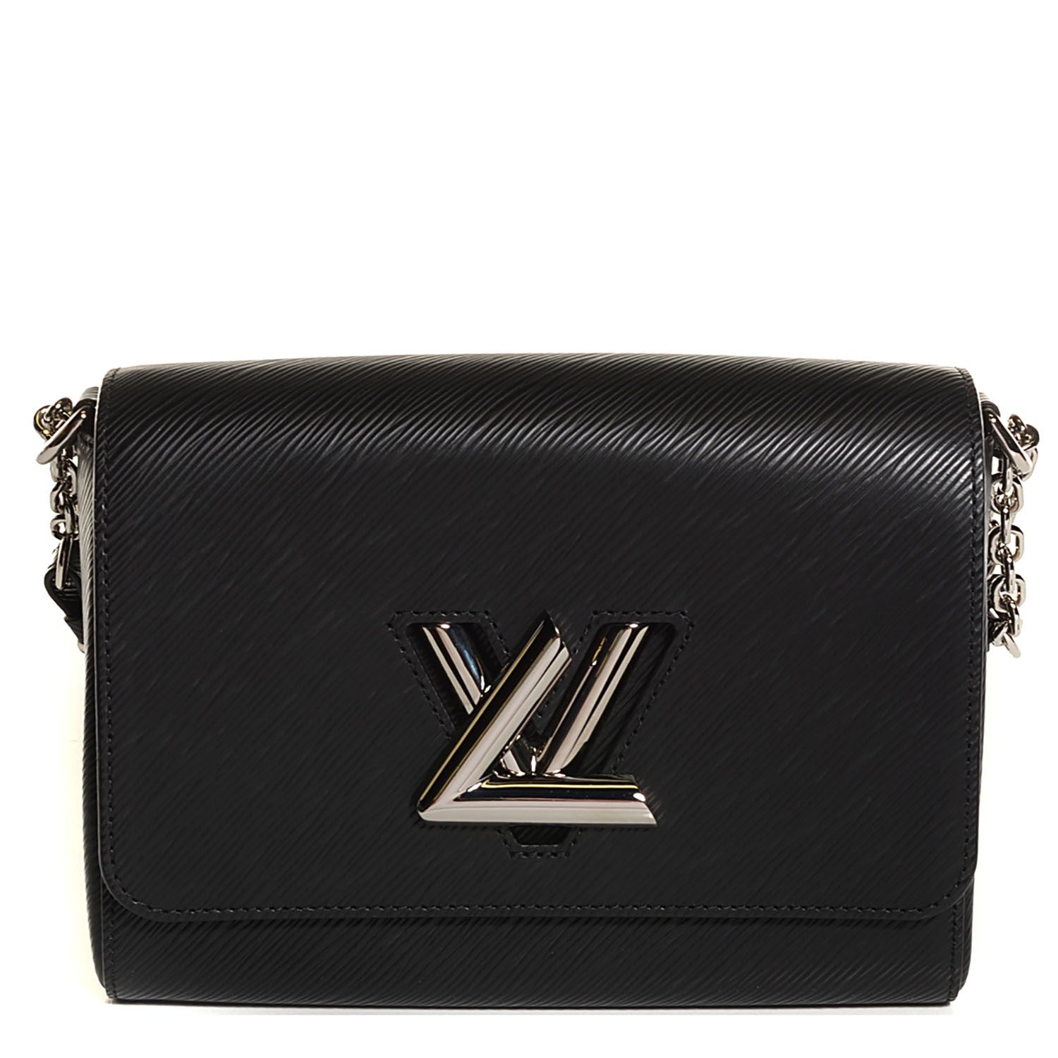 Louis Vuitton Epi Twist Shoulder Bag MM Black 1 of 7