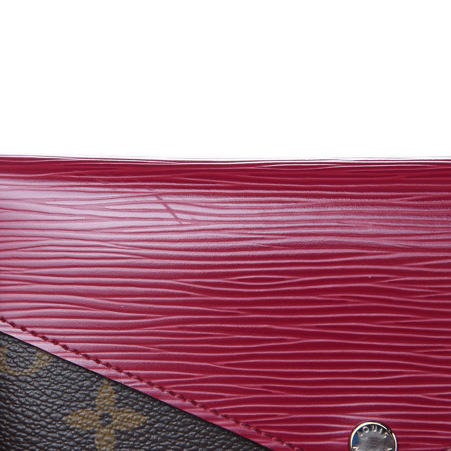 Monogram Epi Marie-Lou Long Wallet Fuchsia