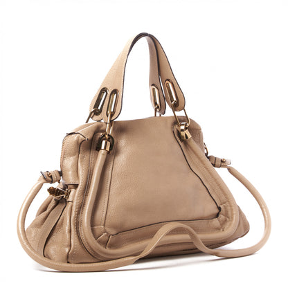 Chloe Calfskin Medium Paraty Beige 2 of 7