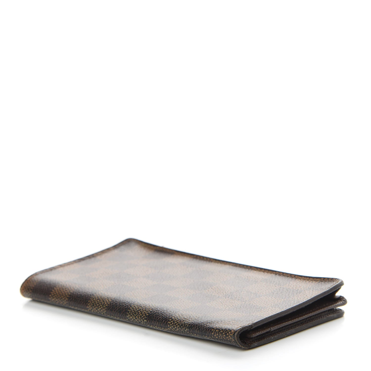 Louis Vuitton Damier Ebene Porte-Cartes Credit Yen Checkbook Wallet 4 of 6