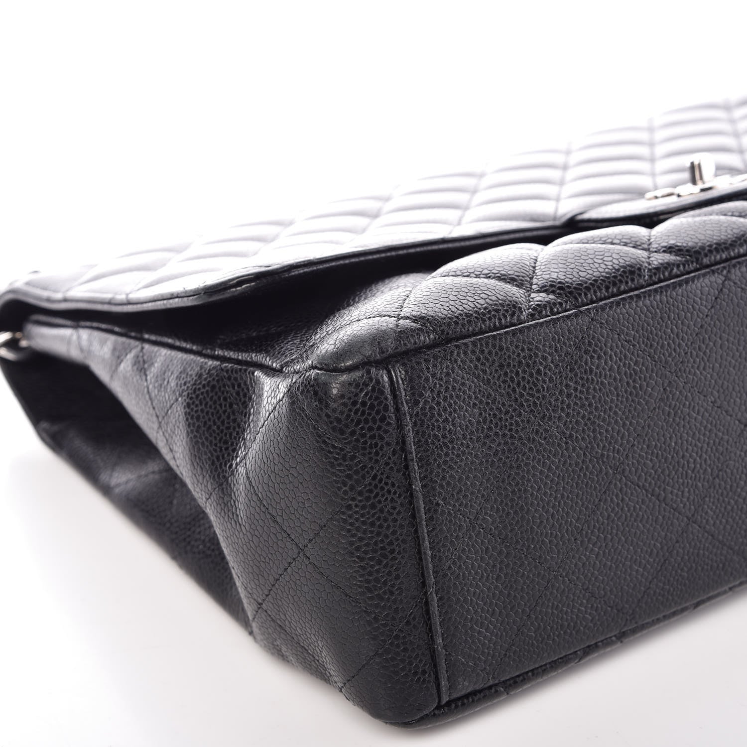 Chanel Caviar Quilted Maxi Single Flap Black 7 of 16